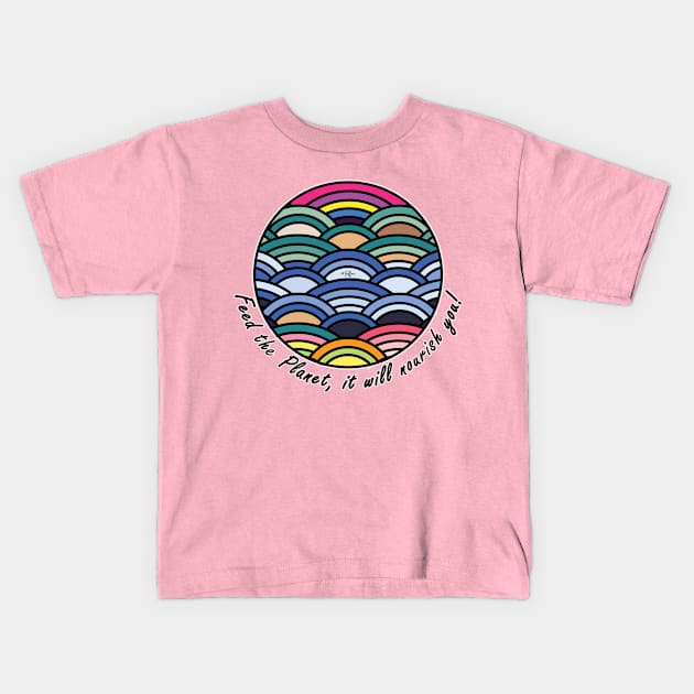 Planet by Jeffné Kids T-Shirt by Jeffné